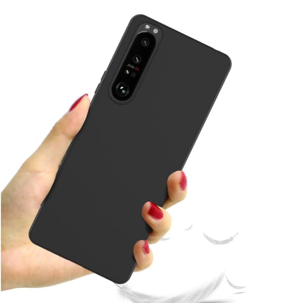 IMAK UC - 3 Series termoplastisk polyuretan cover til Sony Xperia 1 III 5G Black