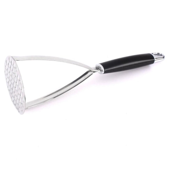 Potato Masher Stainless Steel Vegetable Fruit Masher Presser Silver