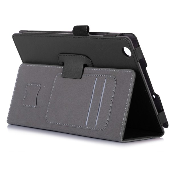 Tri-fold Stand Case til Lenovo Tab 2 A10-30 - Sort Black