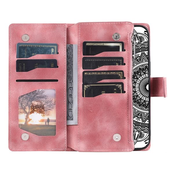 Till Xiaomi 17T Plånboksfodral Mandala Rosa guld