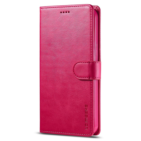 LC.IMEEKE Wallet Stand Etui til iPhone 15 Pink