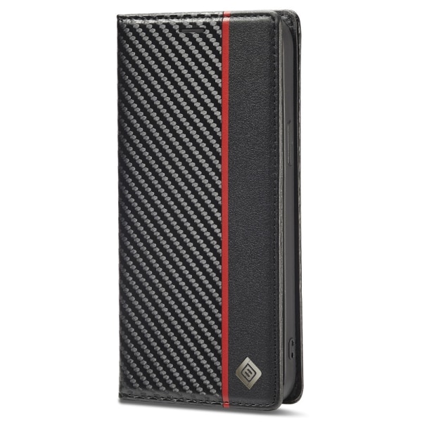 LC.IMEEKE Lommebokveske for iPhone 15 Pro Max - Svart Black