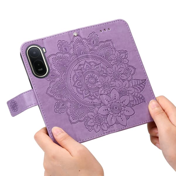 Plånboksfodral till Xiaomi Redmi A7 Pro 4G / Redmi A7 Pro 5G Lila