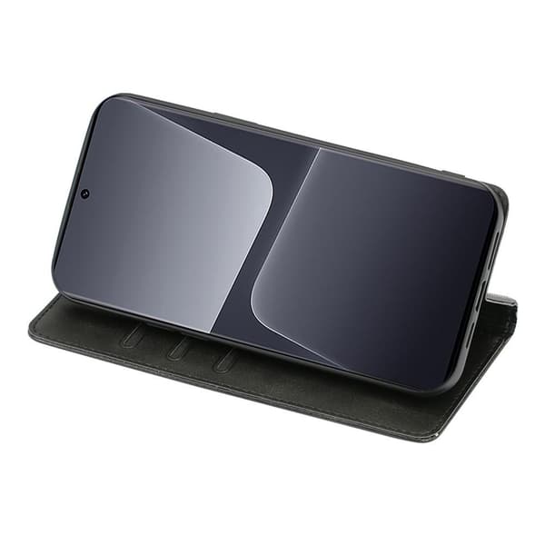 Til Xiaomi 13 Pro Wallet Stand Telefontaske - Sort Black