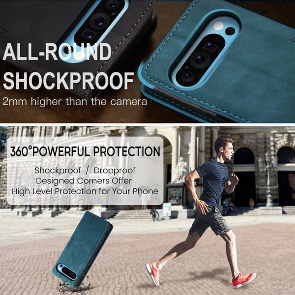 CASEME For Google Pixel 10 Pro XL Etui med Stativ Green