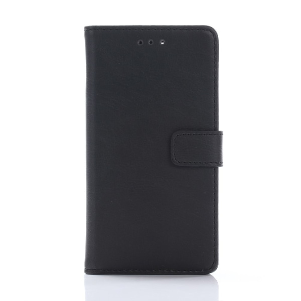 Retro tegnebog stativetui til Sony Xperia X Compact - Sort Black