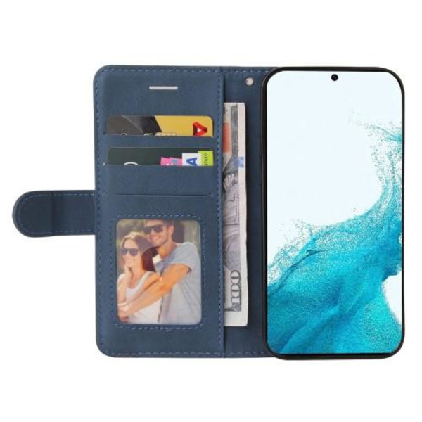 KT Lommebok - deksel til Samsung Galaxy S23 - Blå/Rød Blue