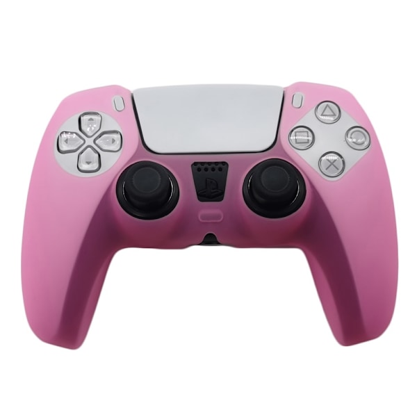 Til Sony PlayStation 5 PS5 Silikonetui Anti-Slip Protection - Lyserød Pink