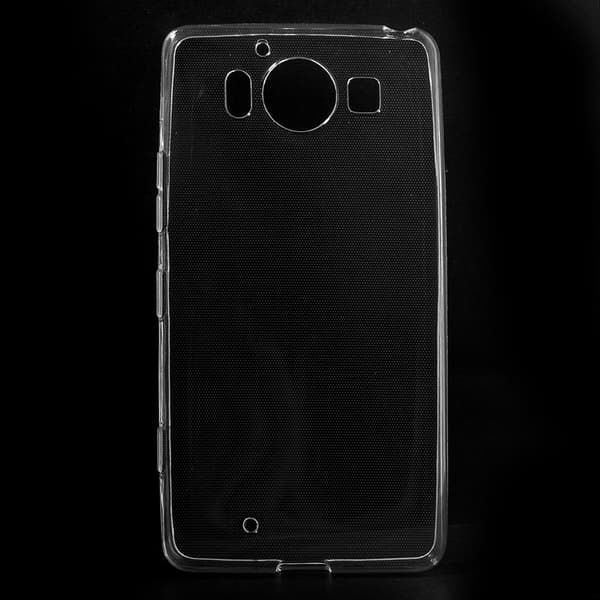 Microsoft Lumia 950 mykt termoplastisk polyuretan gelcover Transparent