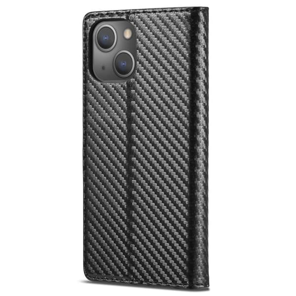 LC.IMEEKE Pung Taske til iPhone 15 Plus - Sort Black