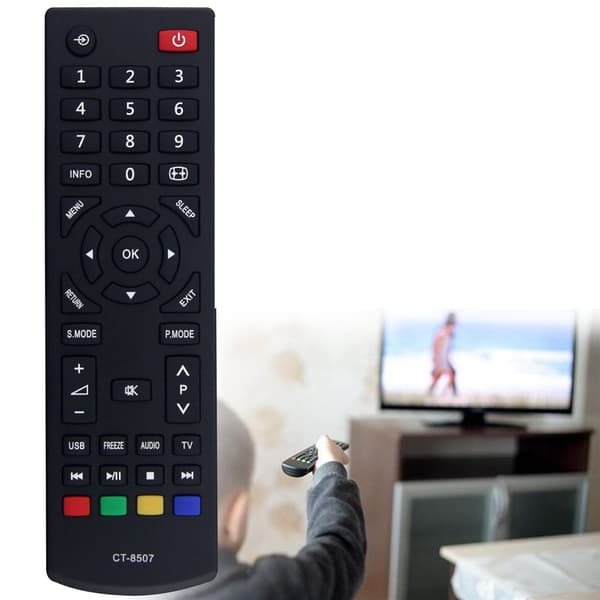 Fjernkontrollerstatning for CT-8507 For Toshiba TV Black
