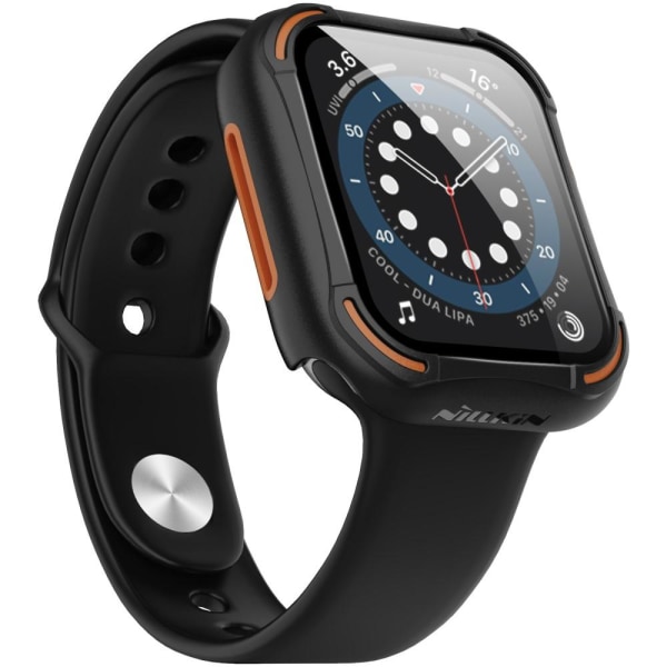 NILLKIN Apple Watch Series 4/5/6/SE 44 mm Täysi peittosuoja Black