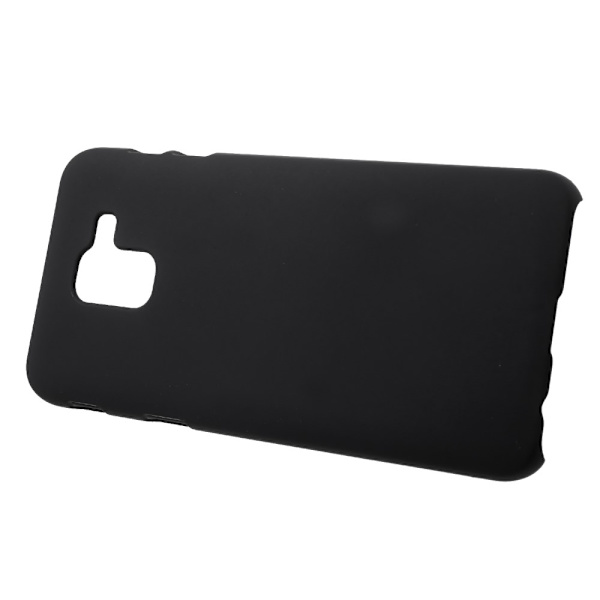 Samsung Galaxy J6 (2018) Rubberized Hård Plast Skal - Svart Svart