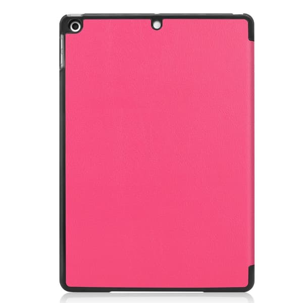 Apple iPad 10.2 2021/2020/2019 Trifoldbart Slim Fit Deksel - Rosa Pink