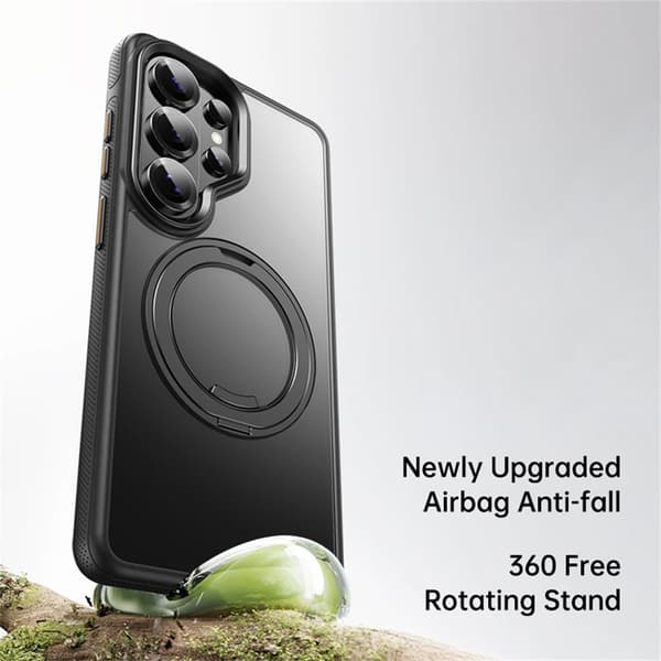 Til Samsung Galaxy S26 Ultra Magnetisk Mobildeksel Black