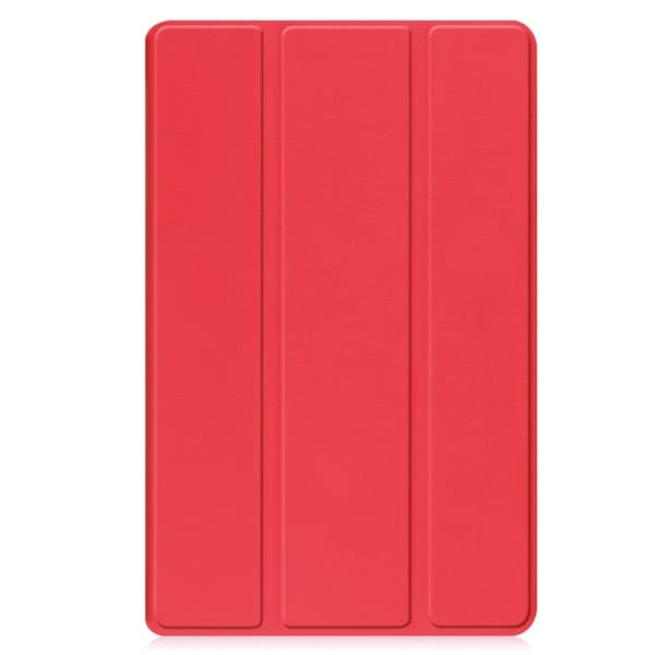 Til Lenovo Tab M9 Trifoldet Stativdæksel Red