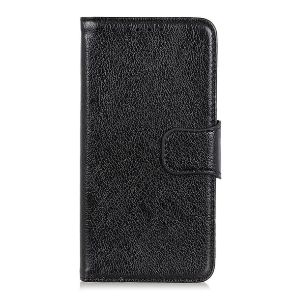 Nappa Texture Lompakkokotelo - Samsung Galaxy Note 10 - Musta Black