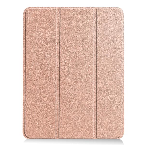 Apple iPad Air (2020) Trifoldet Stand Tablet - Taske - Rødguld Gold