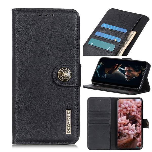 KHAZNEH Taske til tegnebog Alcatel 1SE Black