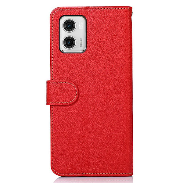 KHAZNEH puhelimen kansi Motorola Moto G73 5G - punainen/musta Red