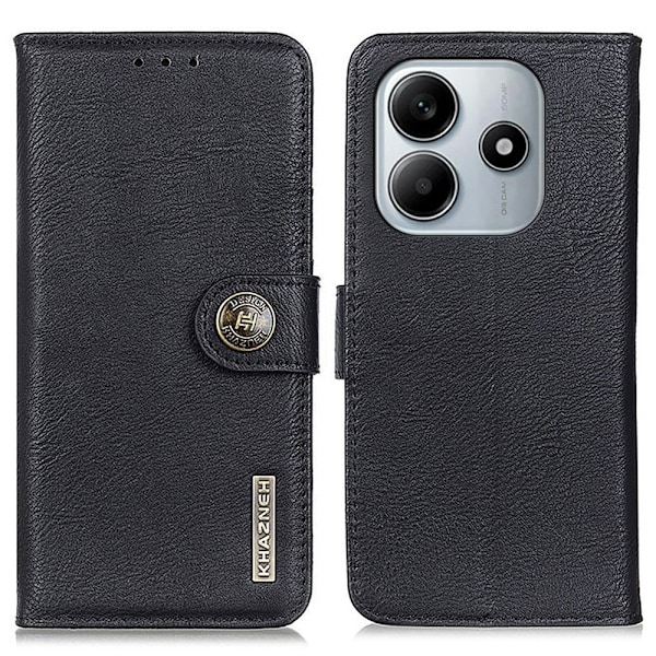 KHAZNEH Til Xiaomi Redmi Note 14 4G Case Shell Black