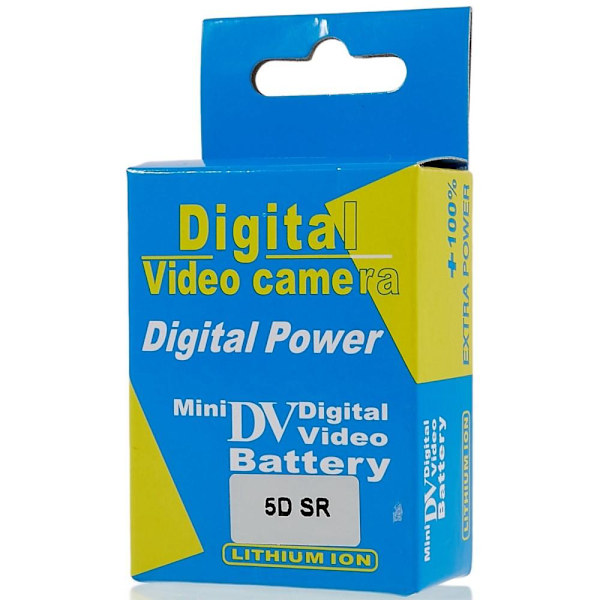Til CANON 5D SR/5D Mark IV 7.40V 2650mAh kamera Li-ion-batteri Black