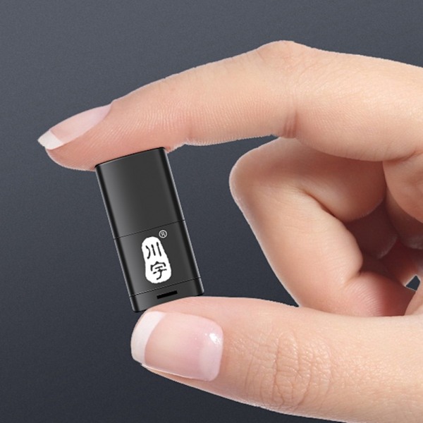 KAWAU Adapter USB 2.0 60MB/s TF-kortlæser Hukommelseskortlæser Kortlæser Black