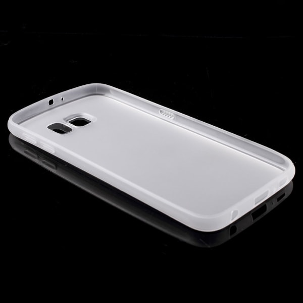 Samsung Galaxy S6 SM-G920F Matt TPU skal TRANSPARANT Transparent