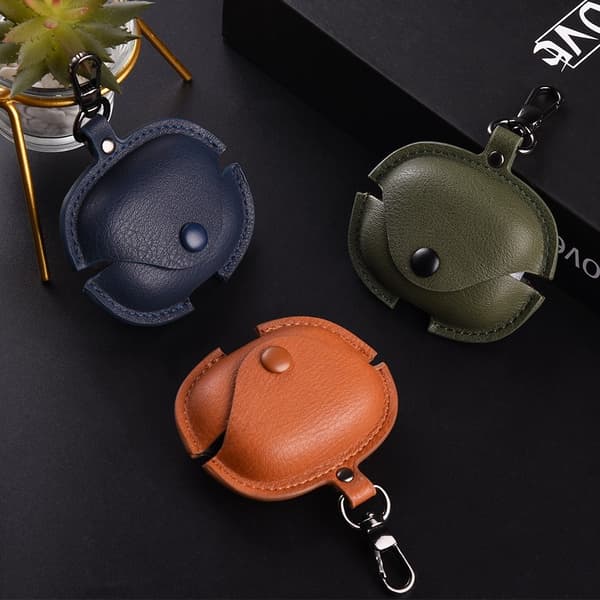 För Xiaomi Redmi Buds 8 Pro Skyddsfodral Fodral Skal med hake Svart