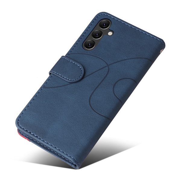 Til Samsung Galaxy A05s KT - serie - 1 dobbeltfarve Blue