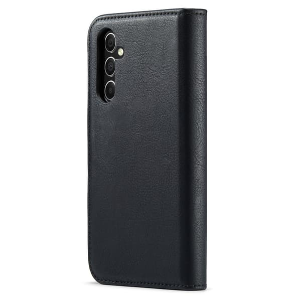 DG.MING til Samsung Galaxy S25+ aftageligt 2-i-1 tegnebogsdæksel Black