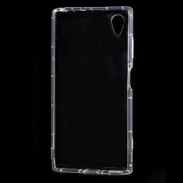Kirkas TPU joustava case Sony Xperia XA1 Plus -puhelimelle - Läpinäkyvä Transparent
