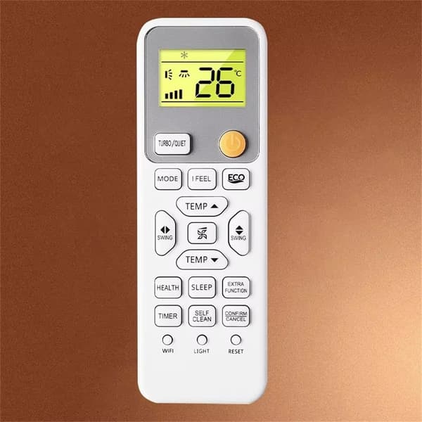 Fjärrkontroll Ersättning för 0010406609E för Haier Air Conditioner Vit