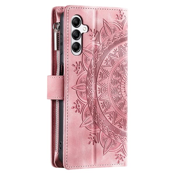 For Samsung Galaxy A57 5G Phone Wallet Case Rosa guld