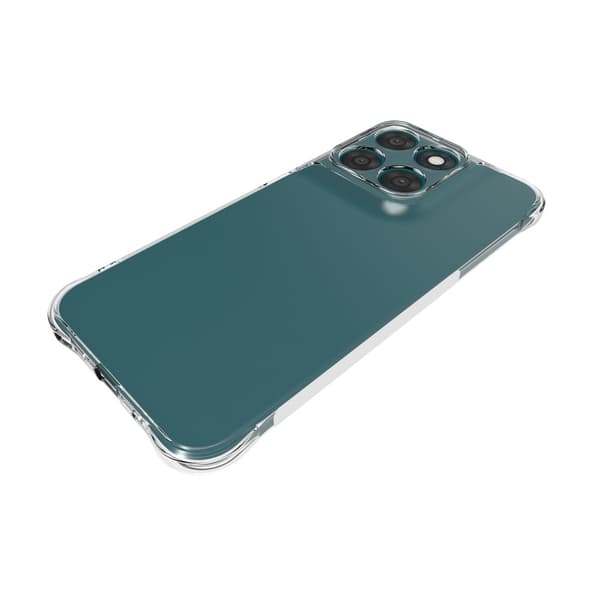 WANLONFENG Telefondeksel med skjermbeskyttelse til Motorola Moto G87 5G / G77 5G / G67 5G Transparent