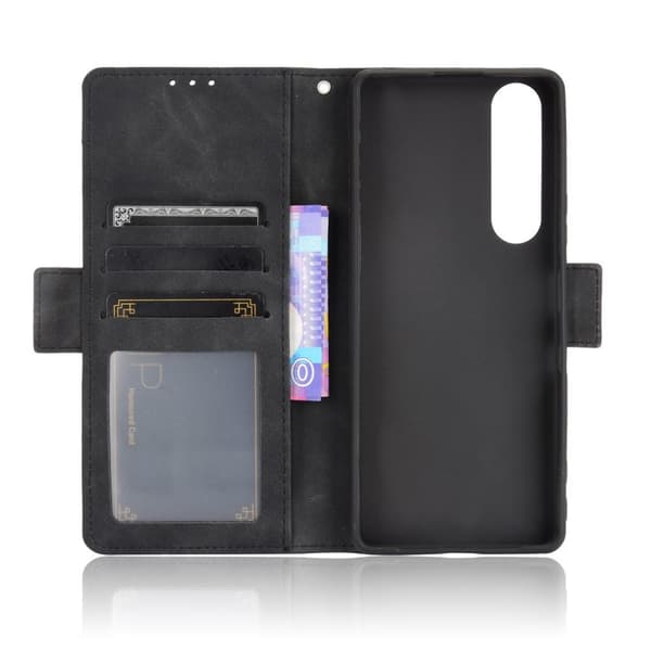 Sony Xperia 1 III Lommebok - deksel - Svart Black