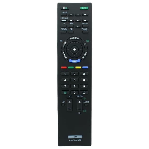 Fjärrkontroll Ersättning för RM-GD019 För Sony TV Svart