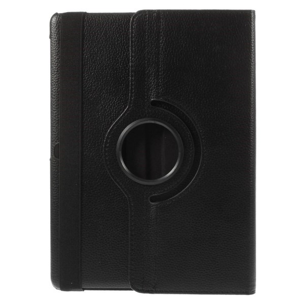 Samsung Galaxy Tab S 10.5 Rotary Stand Litchi Grain Cover Black