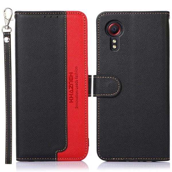 KHAZNEH Telefoncover til Samsung Galaxy Xcover 5 - Rød/Sort Black
