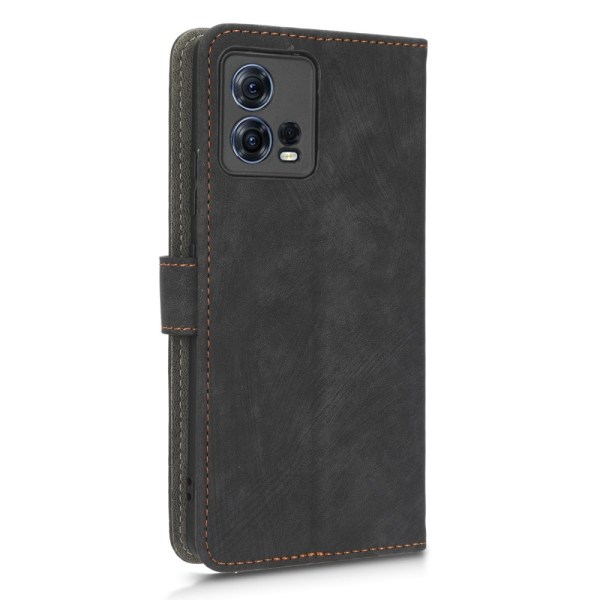 Til Motorola Edge 30 Fusion 5G Wallet Case Kortholder Case Black