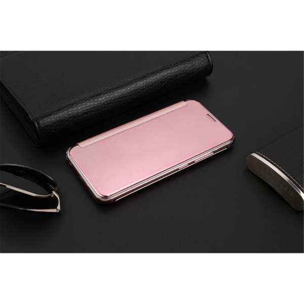 Peilipinnoitettu älykäs case Samsung J5 2017 -puhelimelle - Rose Gold Pink
