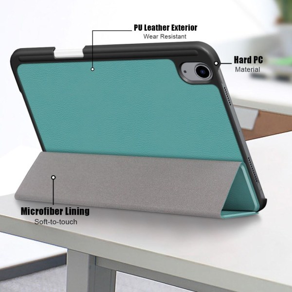 Apple iPad mini 6 (2021) Tablet- case cover Wake / Sleep - vihreä Green