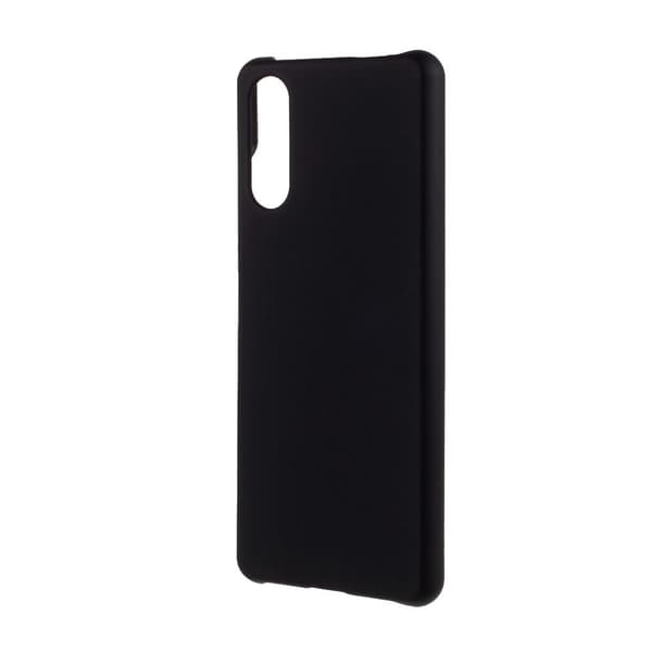 Rubberized Hard Plastic Suojakuori - Sony Xperia 10 III - Musta Black