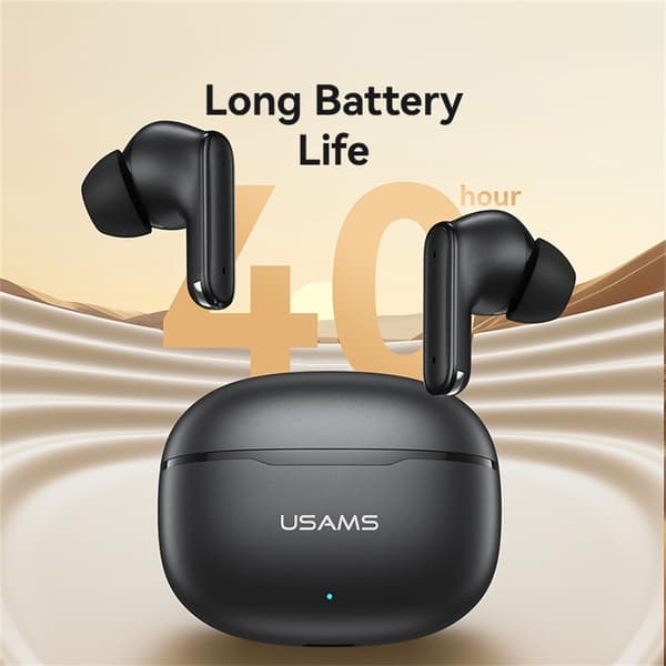 USAMS Echo E05 Langattomat Kuulokkeet In-Ear Bluetooth Dynaamiset Ajurit - Musta Black