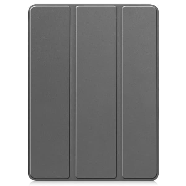 Etui for iPad Pro 11 (2024) med Tri-fold Stativ, Tablettdeksel med Penneholder Grey