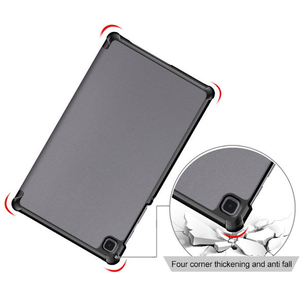Kolminkertainen telinekotelo Samsung Galaxy Tab A7 Lite 8.7" Grey