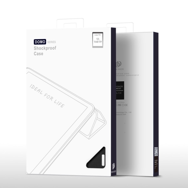 DUX DUCIS Domo-sarja Samsung Galaxy Tab S9:lle Kolmijalkainen Black