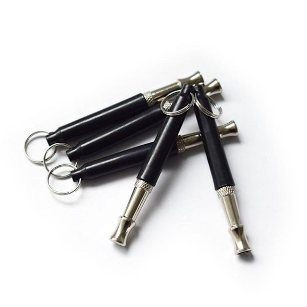 Professional WhistCall Dog Ultra-sonic Whistle for Bark Control and Obedience Black