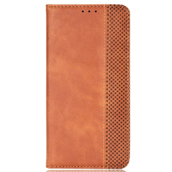 Til Xiaomi Redmi 14C Pung Stand Flip Telefonetui Brown