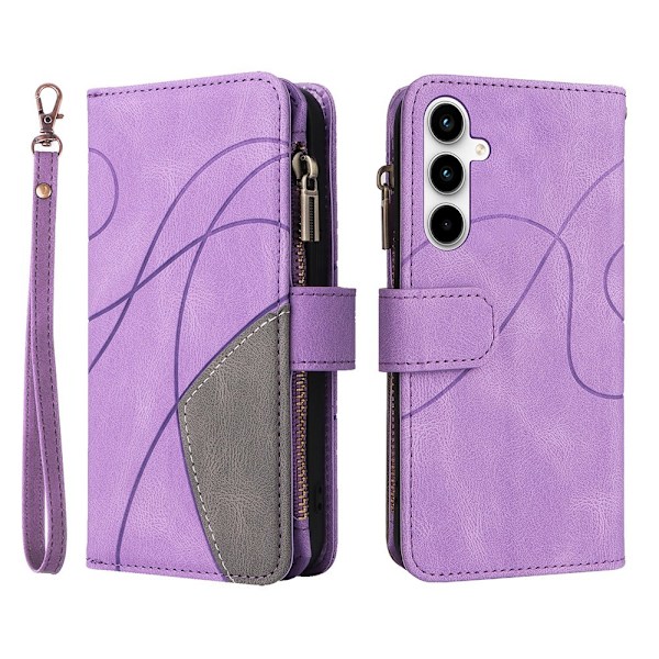 KT multifunktions-serie-5 til Samsung Galaxy A35 telefonetui Purple